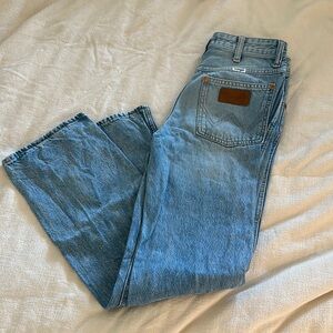 Wrangler Wild West high rise straight jean